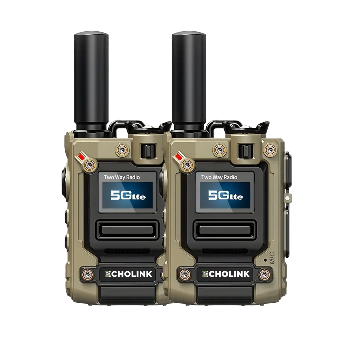 2x Tactical Walkie-Talkie EchoLink [UNLIMITED COMMUNICATION]