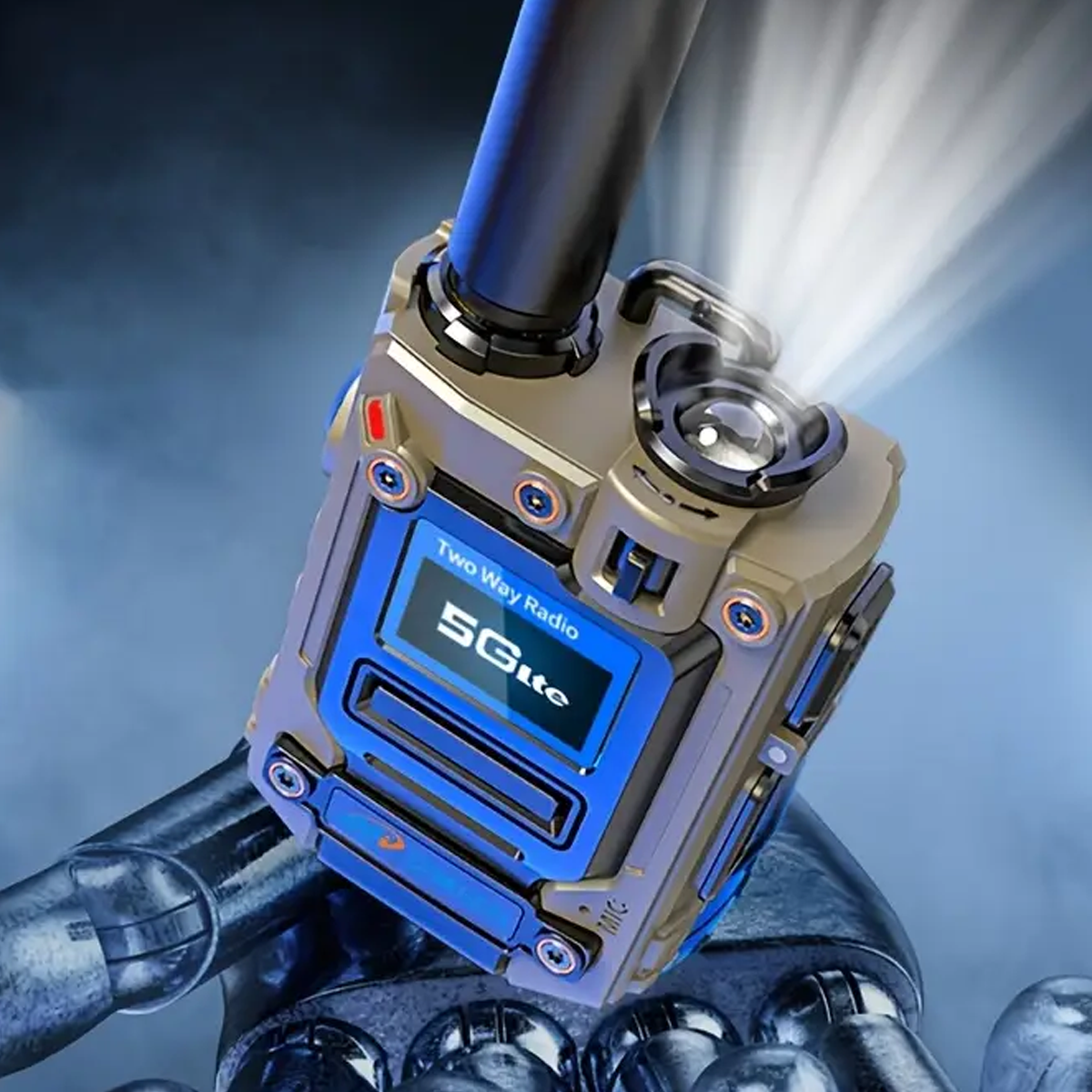 2x Tactical Walkie-Talkie EchoLink [UNLIMITED COMMUNICATION]